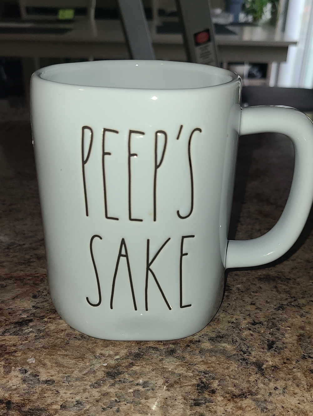 Rae Dunn Light Blue Ceramic Mug - PEEP'S SAKE